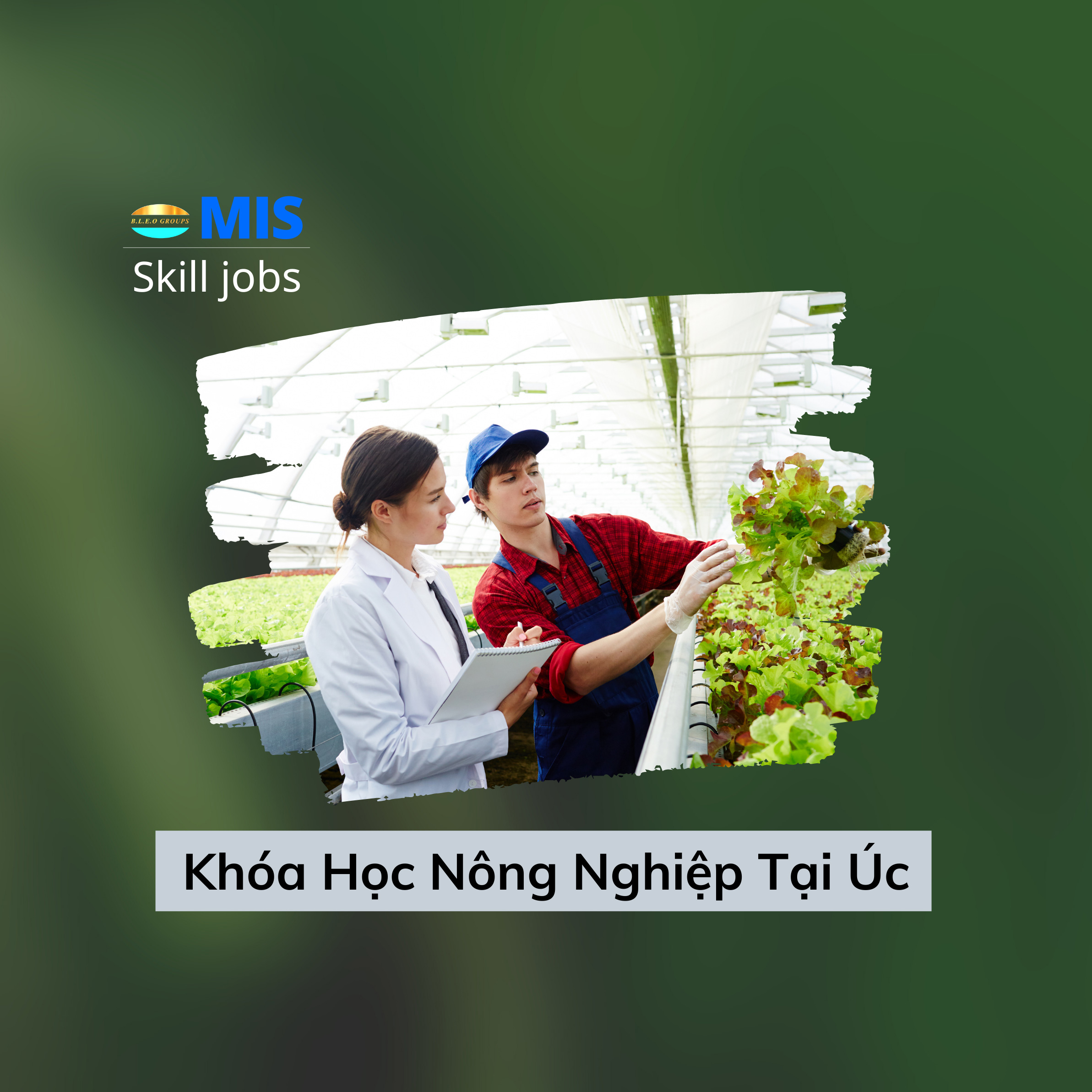 Khóa học nông nghiệp tại Úc